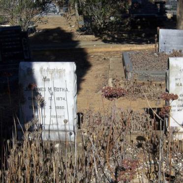 BOTHA Johannes M. 1874-1950 &amp; Maria Christina 1885-1947 