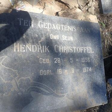 BARNARD Hendrik Christoffel 1956-1974