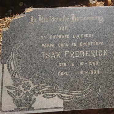 BEZUIDENHOUT Isak Frederick 1908-1984