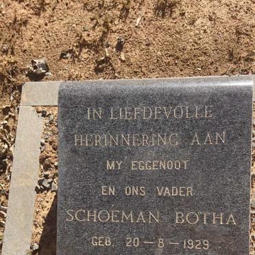 BOTHA Schoeman 1929-1988
