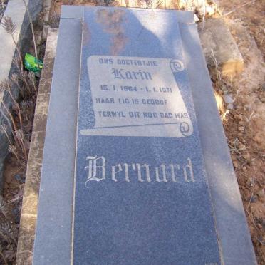 BERNARD Karin 1964-1971