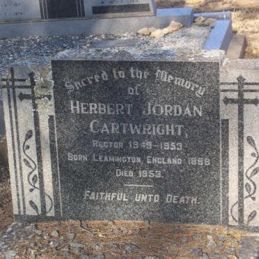 CARTWRIGHT Herbert Jordan 1898-1953