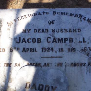 CAMPBELL Jacob -1924