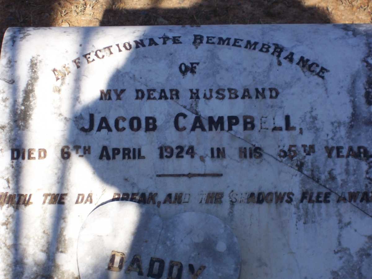 CAMPBELL Jacob -1924