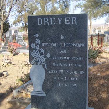 DREYER Rudolph Francois 1906-1980