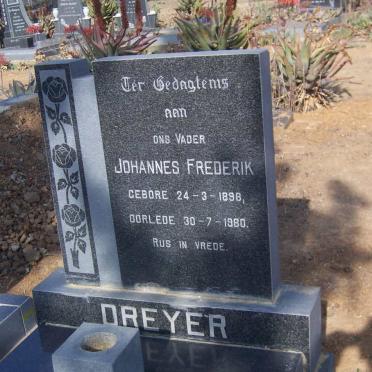 DREYER Johannes Frederik 1898-1980