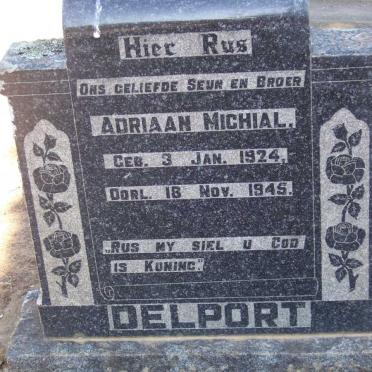 DELPORT Adriaan Michial 1924-1945