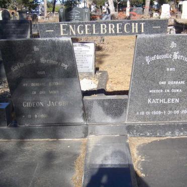ENGELBRECHT Gideon Jacobus 1908-1970 &amp; Kathleen 1909-2005
