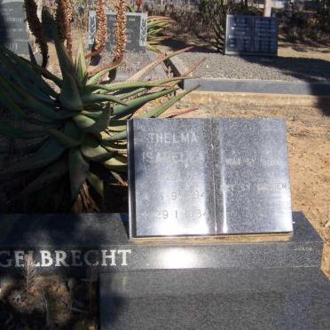 ENGELBRECHT Thelma Isabella 1894-1984