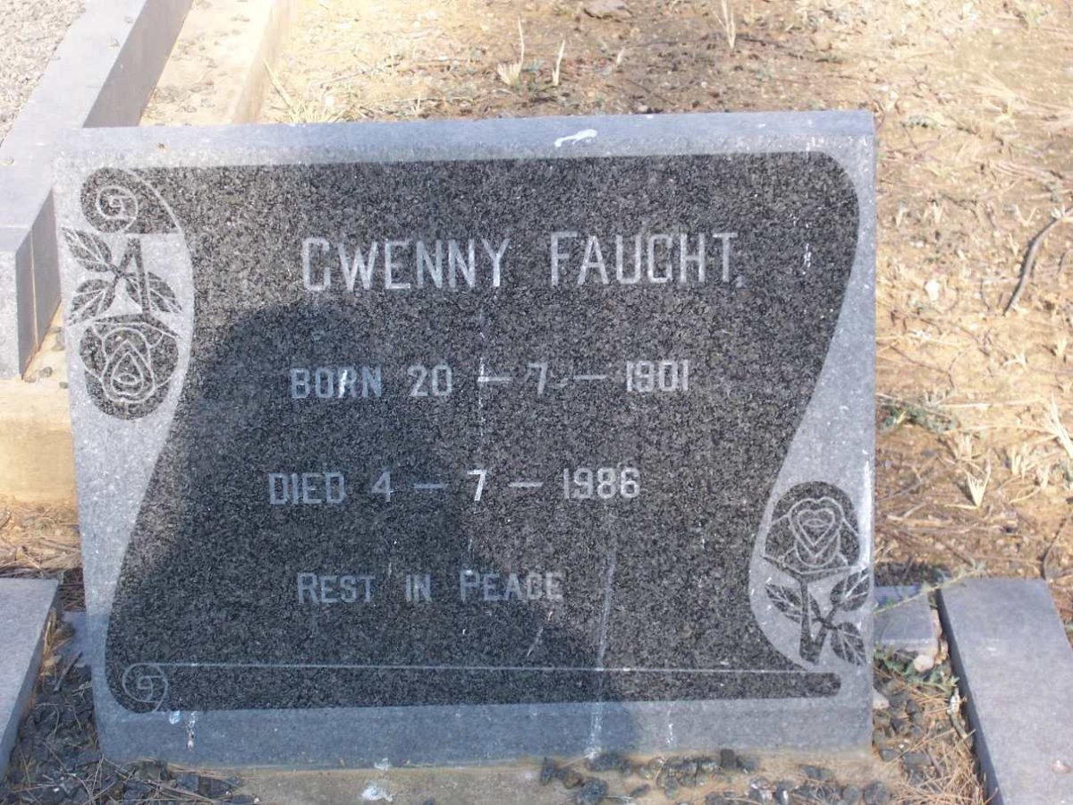 FAUGHT Gwennie 1901-1986