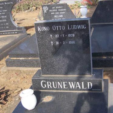 GRUNEWALD Kuno Otto Ludwig 1928-1986