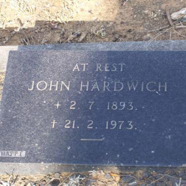 HARDWICH John 1893-1973