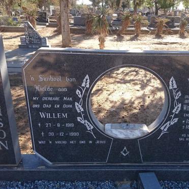 JOHNSON Willem 1919-1990 &amp; Wilhelmina Elnora CLAASSENS 1923-2011