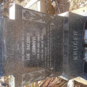KRUGER Jan Jacobus 1905-1949