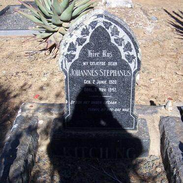 KITCHING Johannes Stephanus 1920-1947
