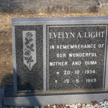 LIGHT Evelyn A. 1934-1989