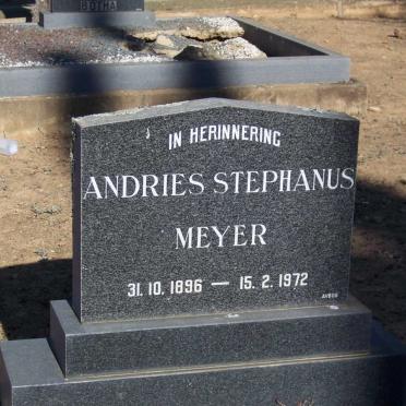 MEYER Andries Stephanus 1896-1972