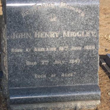 MIDGLEY John Henry 1860-1947