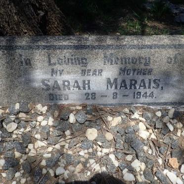MARAIS Sarah -1944