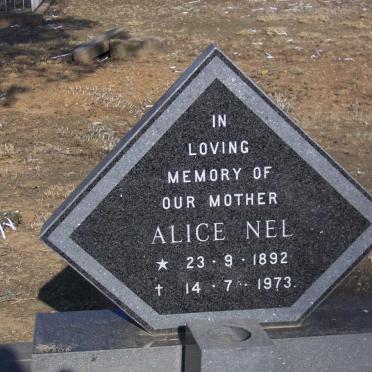 NEL Alice 1892-1973