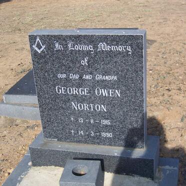 NORTON George Owen 1915-1990