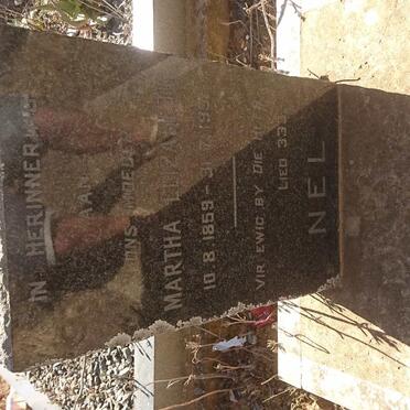 NEL Martha Elizabeth 1859-1961
