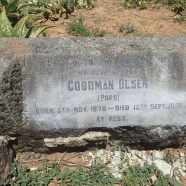 OLSEN Goodman 1878-1951