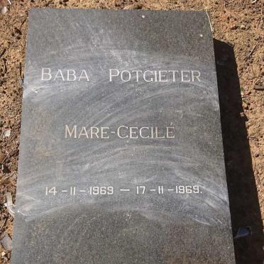 POTGIETER Mare-Cecilé 1969-1969