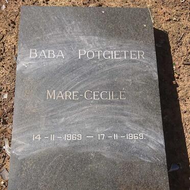 POTGIETER Mare-Cecilé 1969-1969