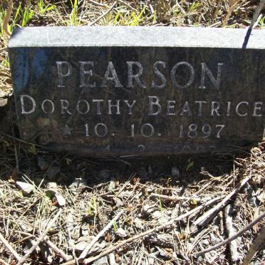 PEARSON Dorothy Beatrice 1897-1992