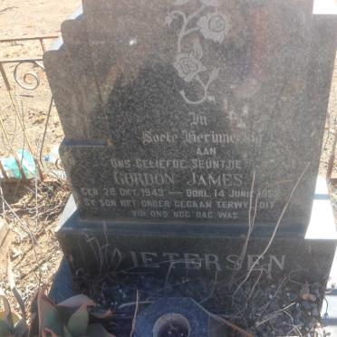 PIETERSEN Gordon James 1943-1958