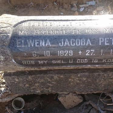 PETZER Elwena Jacoba 1929-1969
