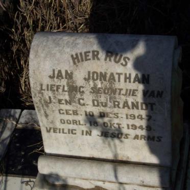 RANDT Jan Jonathan, du 1947-1949
