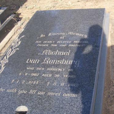 RENSBURG Michael, van 1944 - 1982