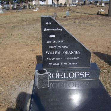 ROELOFSE Willem Johannes 1911-2003