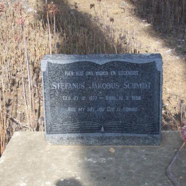 SCHMIDT Stefanus Jakobus 1877-1956