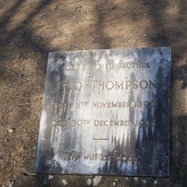 THOMPSON Fred 1896-1935