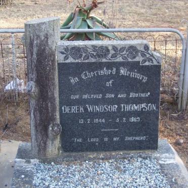 THOMPSON Derek Windsor 1944-1963