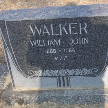 WALKER William John 1880-1964