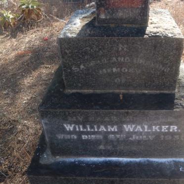 WALKER William -1931