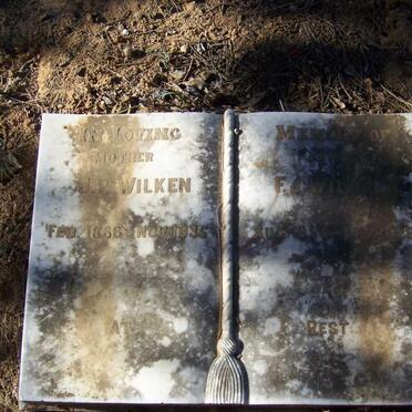 WILKEN F.J. 1854-1928 &amp; J.P. 1866-1935