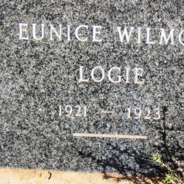 LOGIE Eunice Wilmot 1921-1923