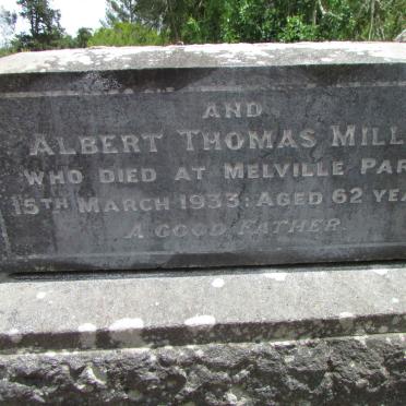 MILLS Albert Thomas -1933