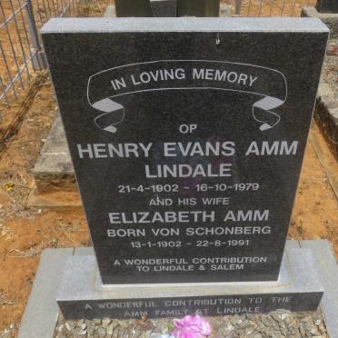 AMM Henry Evans 1902-1979 &amp; Elizabeth VON SCHONBERG 1902-1991