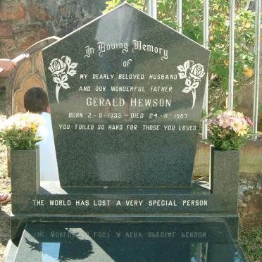 HEWSON Gerald 1933-1987