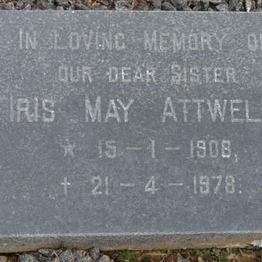 ATTWELL Iris May 1908-1978