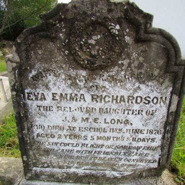 LONG Eva Emma Richardson -1876