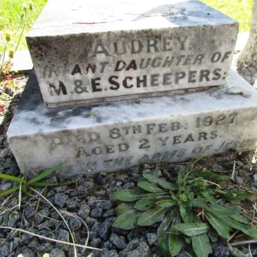 SCHEEPERS Audrey -1927