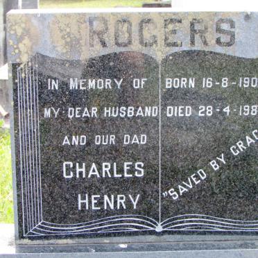 ROGERS Charles Henry 1907-1988