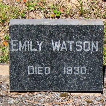 WATSON Emily -1930